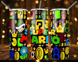 New! Designs 20 Oz Tumblers Super-Mario-02- 771