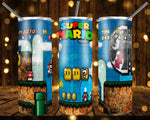 New! Designs 20 Oz Tumblers Super-Mario-02- 771