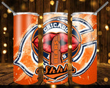 New! Designs 20 Oz Tumblers Football Premium-773