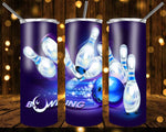 New! Designs 20 Oz Tumblers Bowling 780