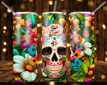 New! Designs 20 Oz Tumblers Sugar Skull 775